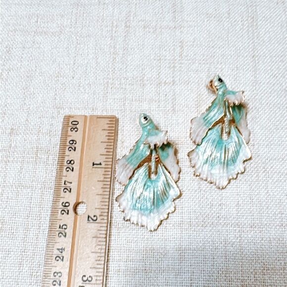 Fish earrings #1243 - Picture 4 of 4